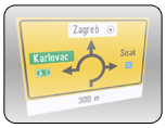 Znakovi obavijesti za vođenje prometa
